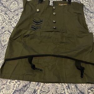 Retro Army Sexy Pin-up Girl Dress w/ garters